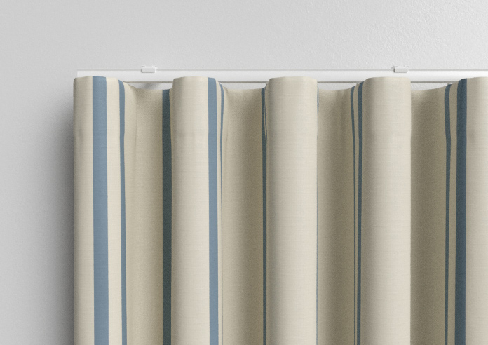 Adelaide, Winnies Stripe Raffs Blue - Made to Measure Curtains - Image 13